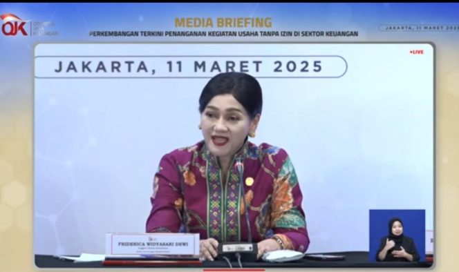 					Dewan Komisioner Otoritas Jasa Keuangan (OJK) Friderika Widyasari Dewi (dok.)