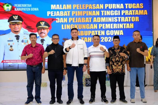 					Bupati Adnan Lepas Purna Tugas Empat Pejabat di Gowa 