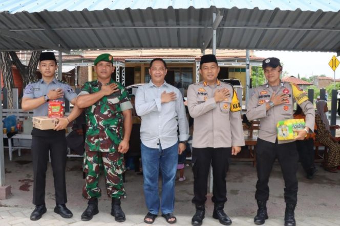 					Kujungan Kapolres, Kodim di Lapas Bulukumba. (Foto: Ist)