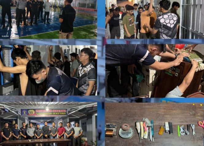 					Petugas Lapas Palopo Temukan Senjata Rakitan Saat Razia Rutin di Blok Hunian