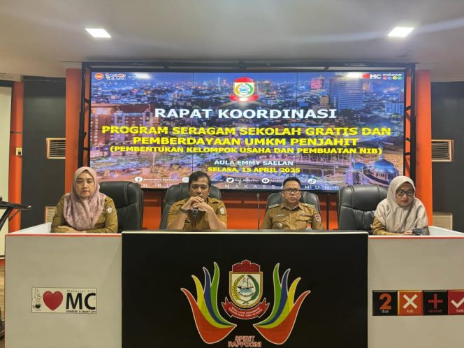 					Pemkot Makassar Berdayakan UMKM Lokal Jahit Seragam Sekolah Gratis