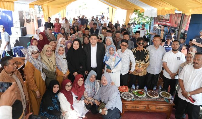 					Wali Kota Makassar Munafri Arifuddin saat hadiri Halal Bihalal Tim Pemenangan MULIA di Kecamatan Manggala (dok.)