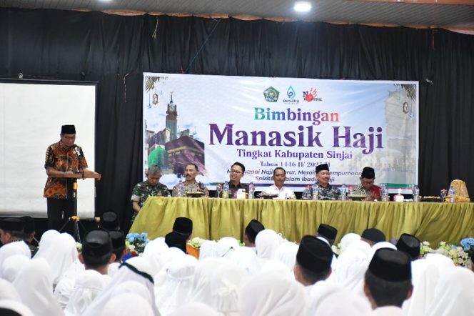 					Manasik Haji Tingkat Kabupaten Sinjai. (Foto: Istimewa)