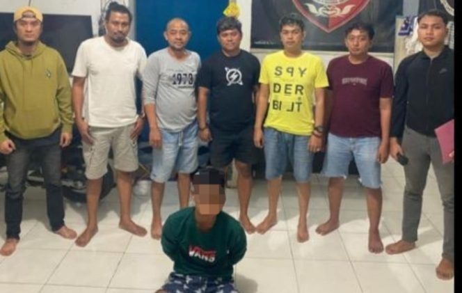 					Tim Resmob Polres Sinjai dan Bulumumba saat Mengamankan Terduga Pelaku. (Foto: Istimewa)