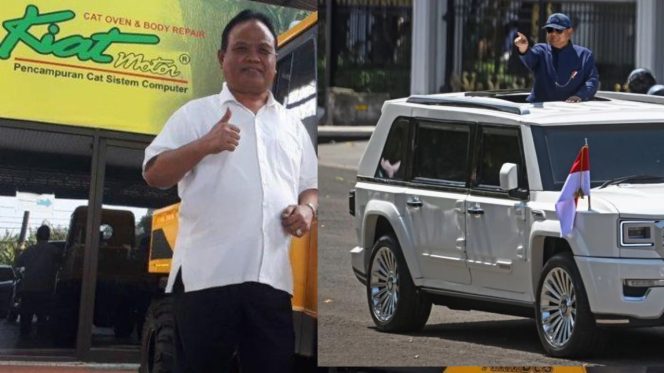 					Prabowo dan Sukiyat; Semangat Nasionalme Indonesia Punya Mobil Karya Anak Bangsa