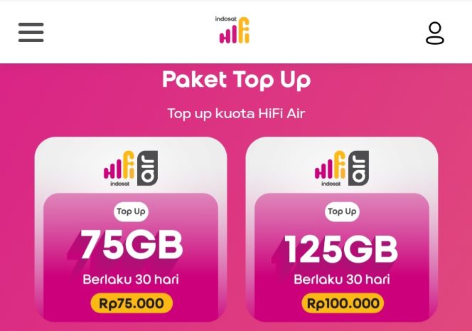 					HiFi Air by Indosat, Harga Kuota Terjangkau Rp 75 ribu per Bulan Dapat 75 GB