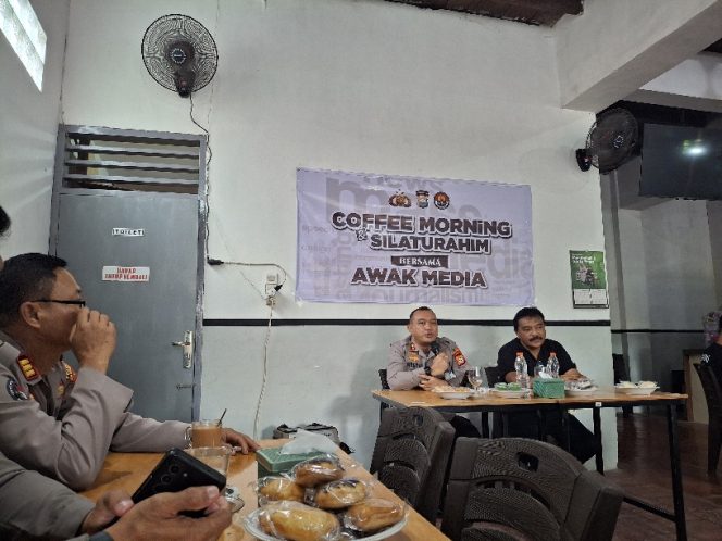 					Coffee Morning Polres Bulukumba bersama Awak Media. (Foto: Berita.News/ Syarif)