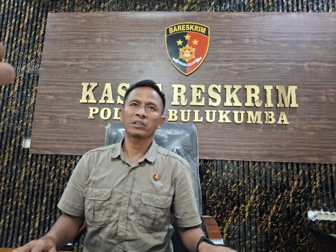 					Kasat Reskrim Polres Bulukumba, Iptu Muhammad Ali. (Foto: Berita.News/ Syarif)
