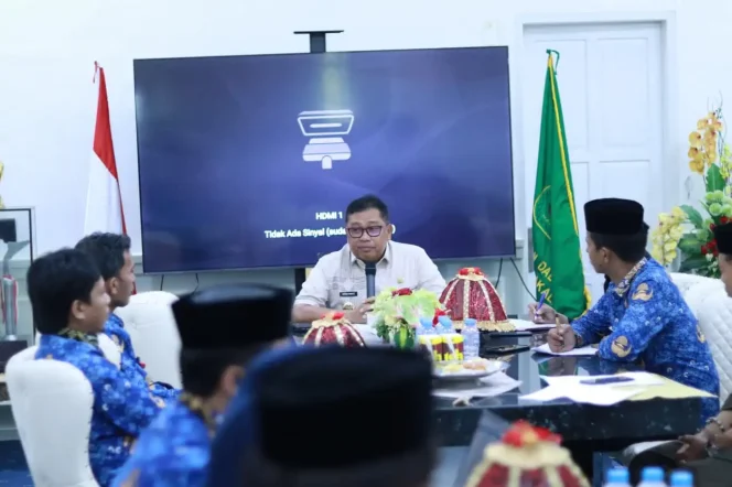 					Satukan Persepsi, Bupati Takalar Silaturahmi Dengan Dinas Kominfo, Statistik dan Persandian Takalar