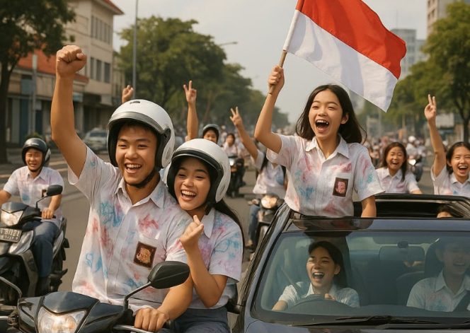 					Ilustrasi Konvoi Pelajar. (Foto: Berita.News/ Wahyu)