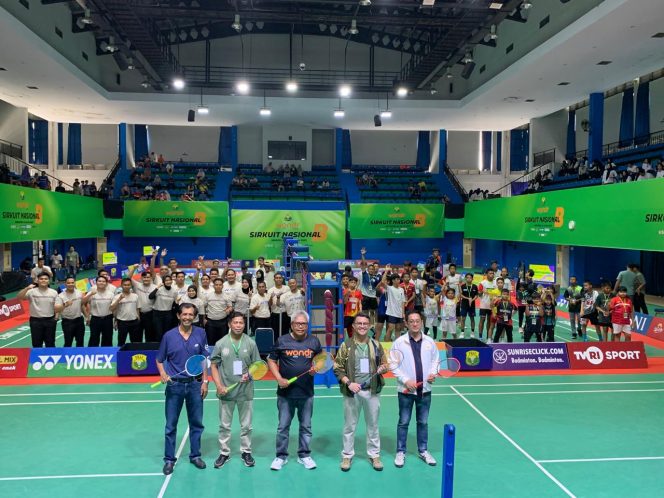 					Pembukaan Sirkuit Nasional B Sulsel Wonder by BNI di GOR Kampus Poltekes Makassar Tidung (dok.)