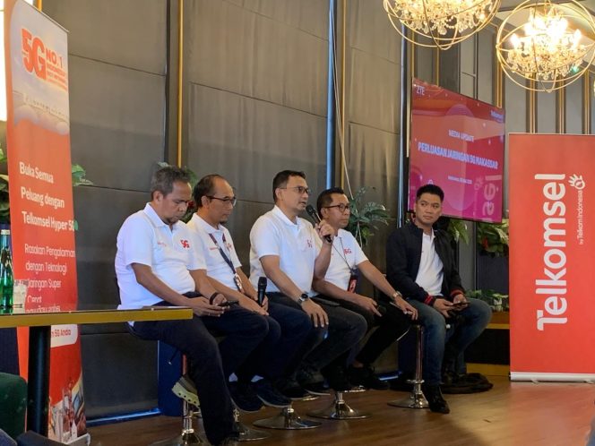 					Media Update Tekomsel 'Perluasan Jaringan 5G di Makassar' (dok.)