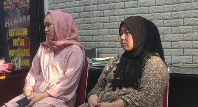 					Korban Didampingi Kerabatnya Saat Melapor di Polres Bulukumba. (Foto: Istimewa)