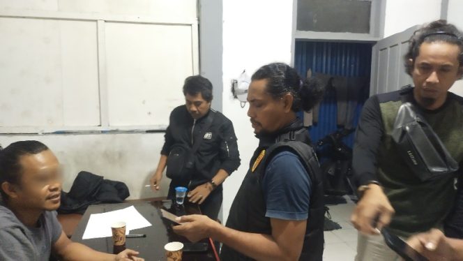 					MA Saat Menjalani Pemeriksaan di Kantor Polisi. (Foto: Istimewa)