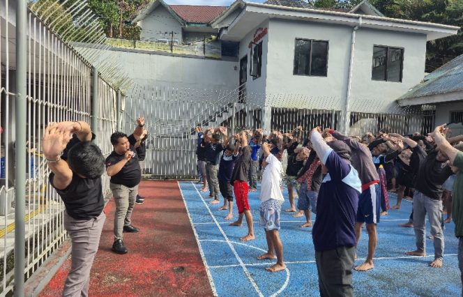 					Senam Bersama Rutan Malino, Bangun Kedekatan dan Semangat Baru
