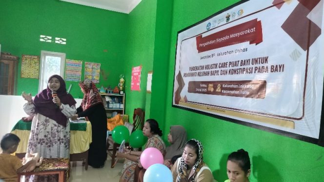					Awardee BPI UNHAS Gelar Edukasi Pijat Bayi Holistik, Bantu Atasi Bapil dan Konstipasi