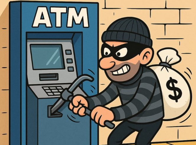					Ilustrasi Pencurian Uang di ATM. (Foto: Berita.News)