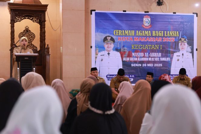 					Aliyah Mustika Ilham Sebut Asupan Spiritual Penting Untuk Lansia Kota Makassar