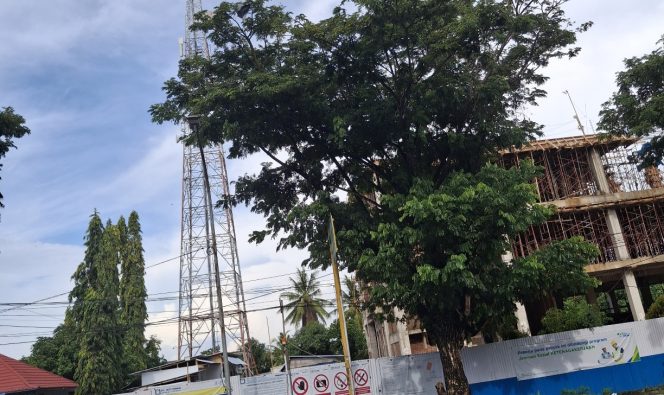 					Proyek Pembangunan Gedung Kantor BRI Cabang Sinjai. (Foto: Berita.News/ Syarif)