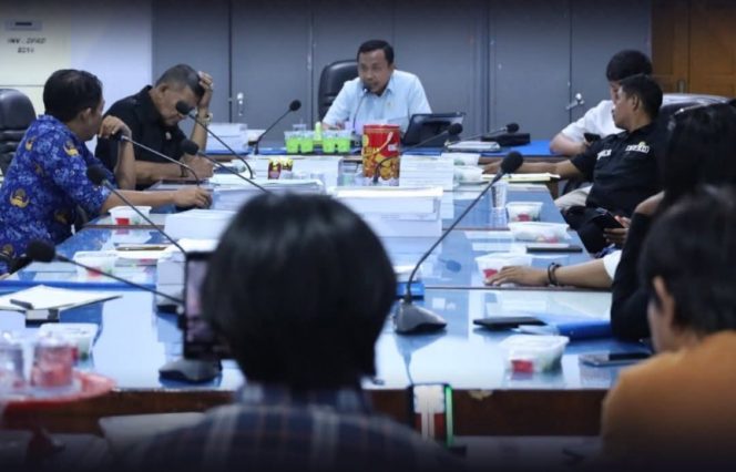 					RDP DPRD Bulukumba dengan PMII Terkait Polemik Pasar Sentral. (Foto: Istimewa)