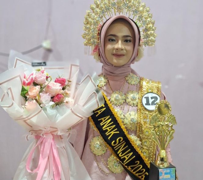 					Duta Anak Sinjai 2025, Vyna Zahirah Putri, Siswi SMP Negeri 23 Sinjai. (Foto: Istimewa)