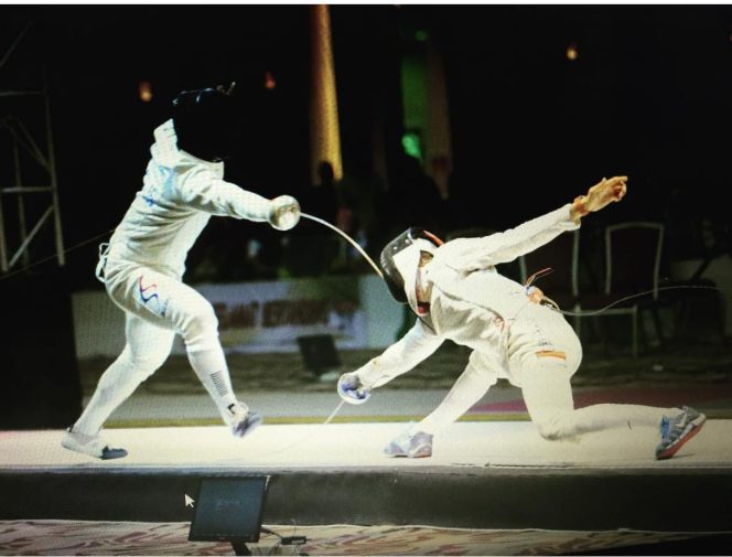 					Muh. Haerullah ( Degen Putra ) salah satu Atlet Jebolan IPASS Fencing Club yang telah berprestasi di SEAFF, Sea Games, Kejuaraan Asia dan Asean Games, Kejuaraan Dunia (dok)