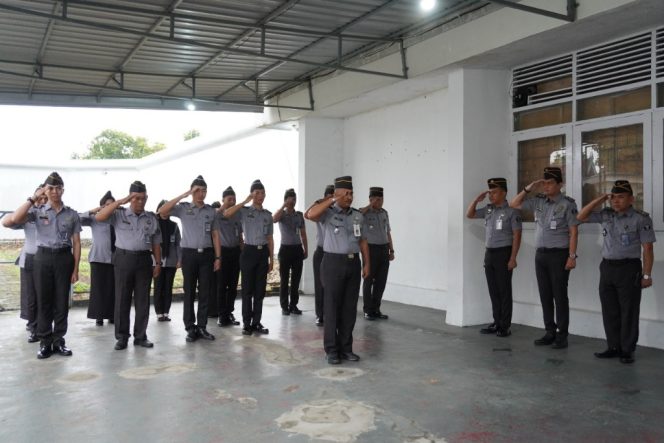 					Lapas Maros Gelar Upacara Hari Lahir Pancasila, Tekankan Penguatan Nilai Kebangsaan