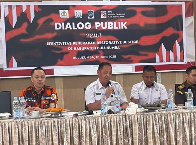 					Dialog Publik MPC Pemuda Pancasila Bulukumba. (Foto: Istimewa)