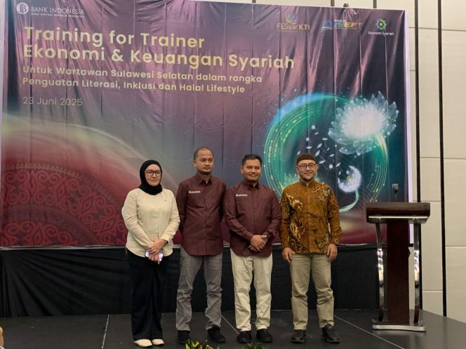 					Training of trainers (ToT) Bank Indonesia bersama Media Sulsel (dok.)