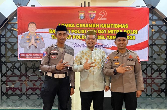 					Bripda M. Ahriadi Persembahkan Juara 1 Lomba Dai Polri untuk Polres Bulukumba