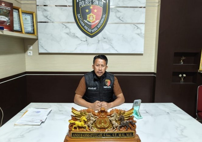 					Kasat Reskrim Polres Sinjai, AKP Andi Rahmatullah. (Foto: Istimewa)