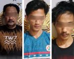 SU, AA dan HS Terduga Pelaku Penyalahgunaan Narkoba di Bulukumba. (Foto: Kolase Berita.News)