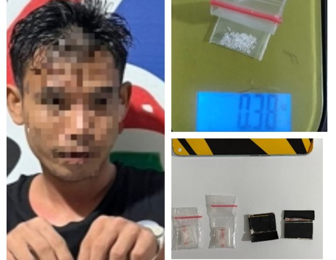 					JD Bersama Barang Bukti yang Diamankan Satresnarkoba Polres Sinjai. (Foto: Kolase Berita.News)