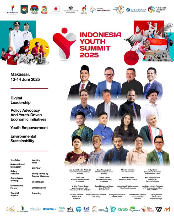 					Indoseia Youth Summit 2025 akan di gelar di kota Makassar (dok)