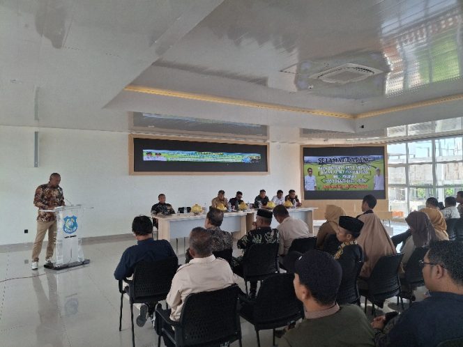 					Sambutan Ketua Perpadi Sulsel. (Foto: Berita.News/ Syarif)