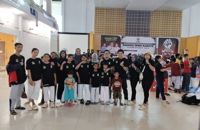 					Tim Panca Lautang Karate Club Kabupaten Sidrap. (Foto: Istimewa)
