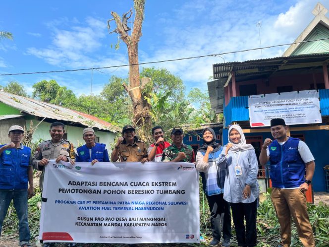 					Pertamina Patra Niaga Sulawesi Laksanakan Program Desa Tangguh Bencana di Maros