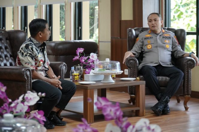 					Kapolres Parepare Audiensi ke Wali Kota, Bahas Sinergi Kamtibmas dan Event Daerah
