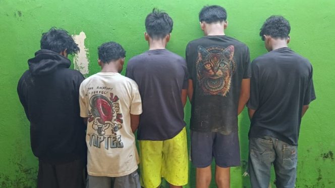 					Lima ABG Komplotan Pencuri Dibekuk di Selayar, Rugikan Korban Puluhan Juta
