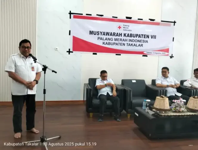					Muskab sukses digelar, Daeng Manye Terpilih Pimpin PMI Kabupaten Takalar Periode 2025-2030