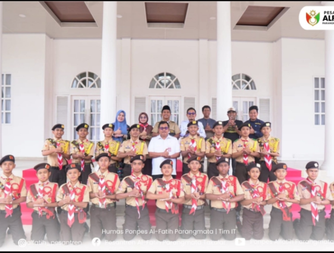 					Bupati Takalar lepas santri Alfatih ikuti Jambore International