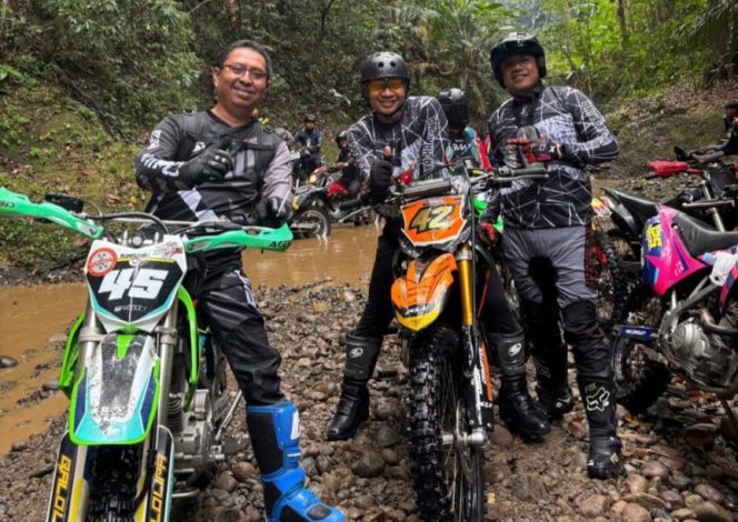 					Kompol Fatahuddin Tampil di Barisan Rider Trail Bhayangkara Enrekang
