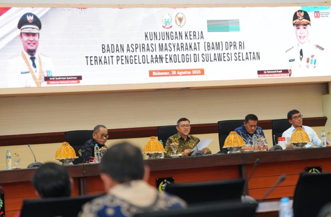 					BAM DPR RI Soroti Data Krisis Ekologi di Sulsel Kian Parah