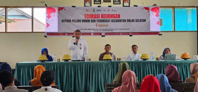 					OJK di Kabupatren Sinjau Perkuat Lierasi Keuangan masyarakat (dok)