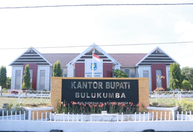 					Kantor Bupati Bulukumba. (Foto: Istimewa)