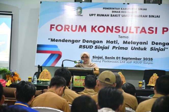 					Bupati Ratnawati Dorong RSUD Sinjai Perkuat Layanan Lewat Forum Konsultasi Publik