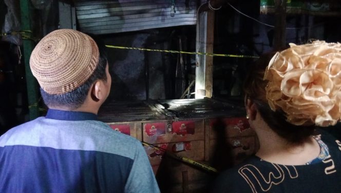 					Dua Los Pedagang di Pasar Lakessi Parepare Hangus Terbakar, Wali Kota Tinjau Lokasi