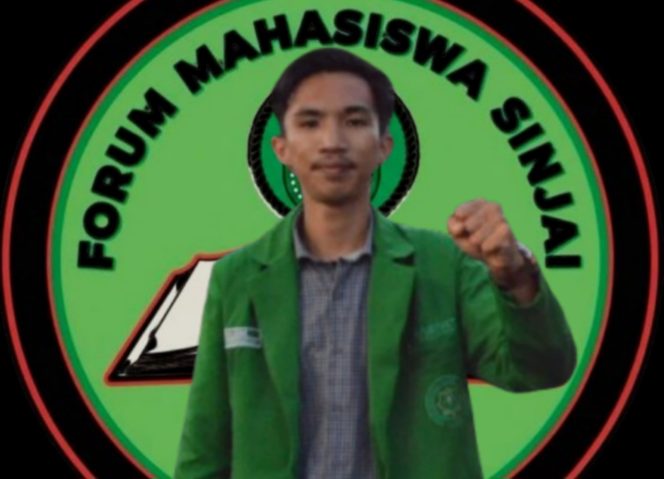 					Ketua Forum Mahasiswa Sinjai, Rahim. (Foto: Istimewa)