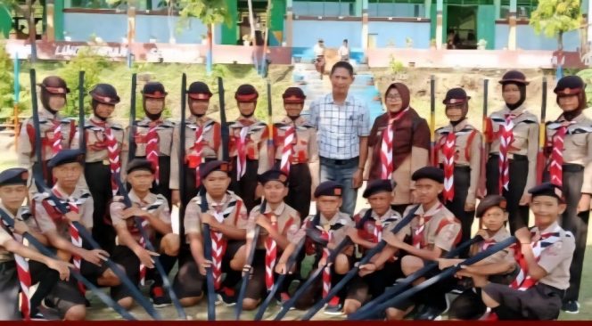 					Anggota Dojo Scout SMPN 21 Sinjai. (Foto: Istimewa)