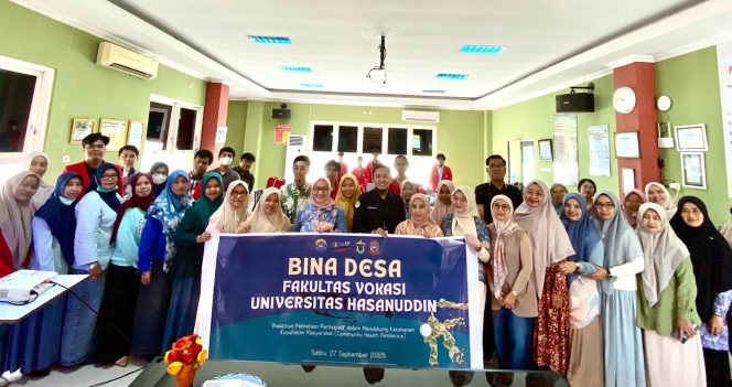 					Vokasi Unhas Gelar Bina Desa Pelatihan SIG Dukung Ketahanan Kesehatan